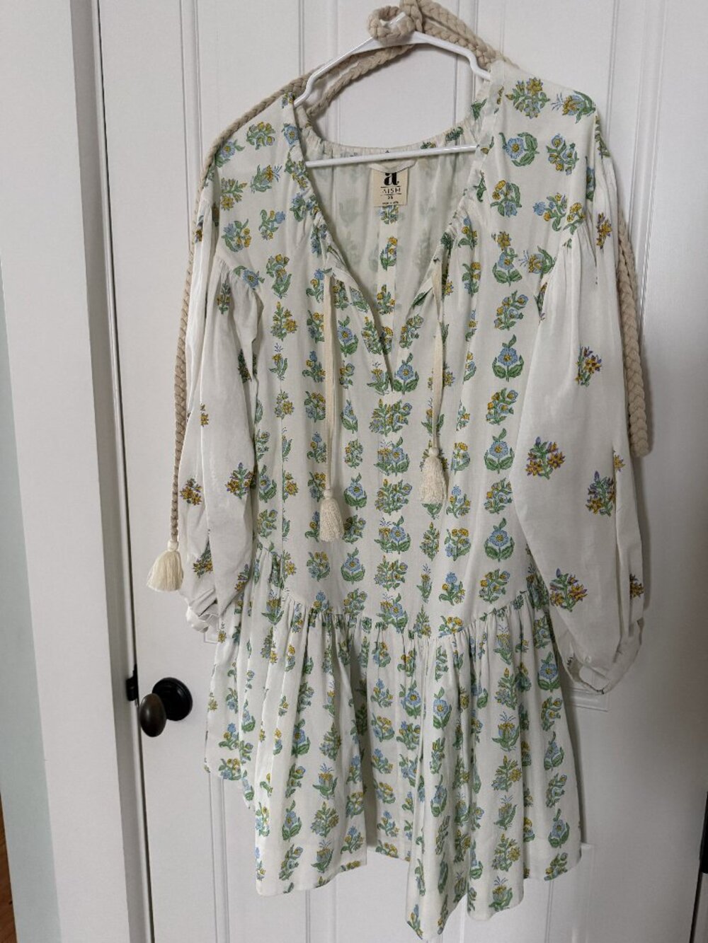 EUC Aish Floral Mini Dress- Size XS